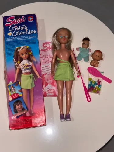 boneca antiga Susi , Fofote e Pipitico