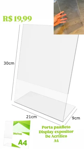 PORTA PANFLETO DISPLAY EXPOSITOR