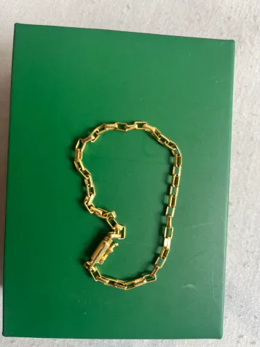 Pulseira Banhada a Ouro