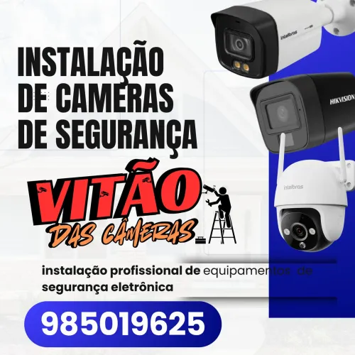 INSTALAÇÃO e MANUTENÇÃO DE CAMERAS DE VIGILÂNCIA CFTV