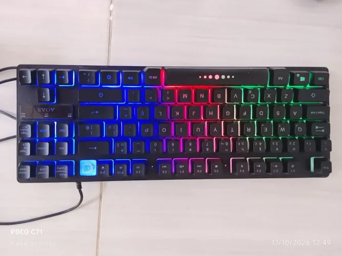 Teclado e mouse