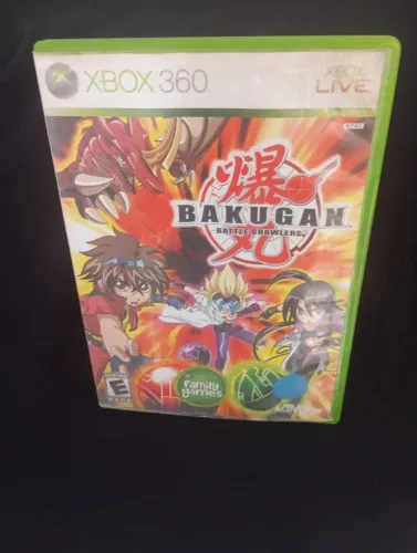 Jogo Bakugan battle brawlers Xbox 360 original mídia física - Raridade