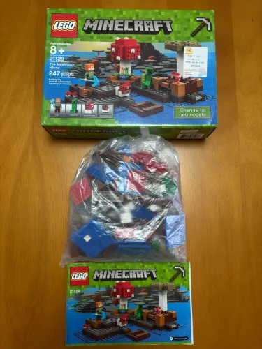 LEGO 21129 MINECRAFT THE MUSHROOM ISLAND