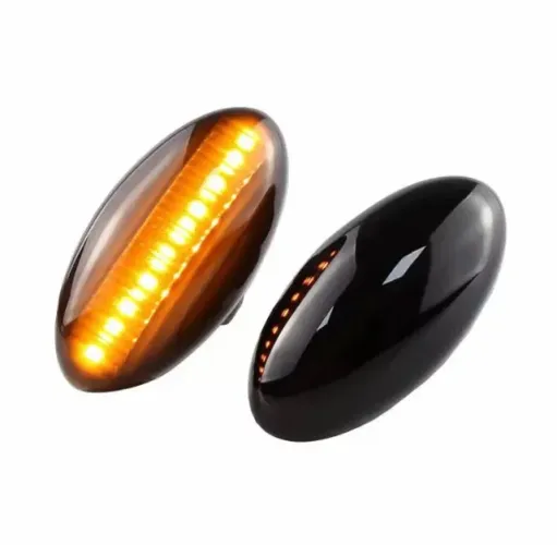PAR Pisca LED preto para paralama Peugeot / Citroën / Renaut