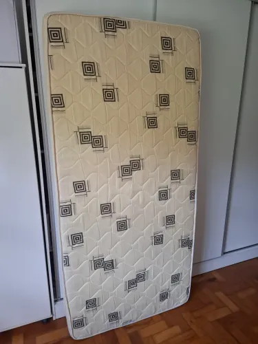 Colchão solteiro espuma ortobom 188x88x14cm