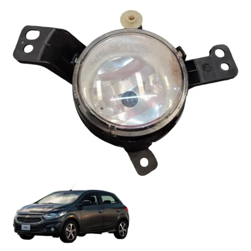 Farol Milha Neblina Dianteiro Esquerdo Onix 1.0 Turbo 20/25 Transparente
