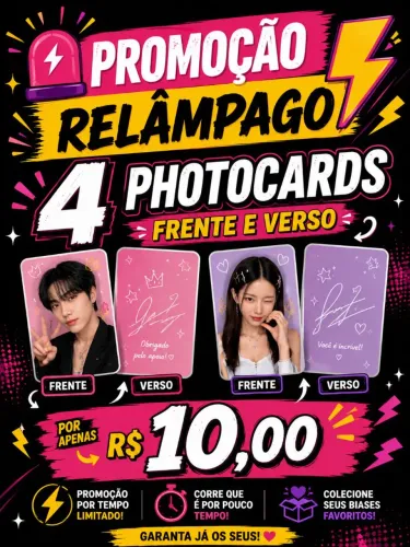 KIT 4 PHOTOCARDS