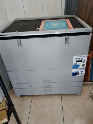 Mesa reveladora serigrafia com estufa de secagem