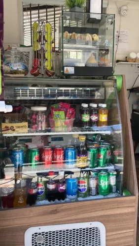 Vendo expositor e estufa