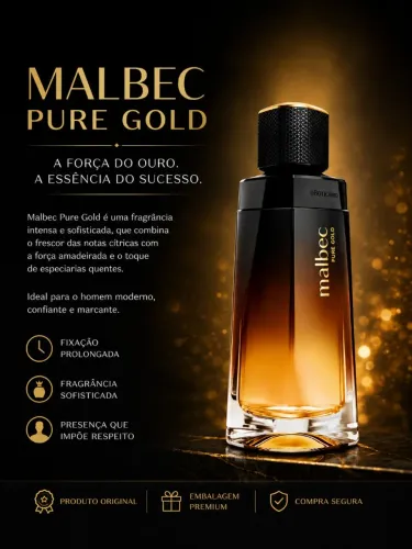 Malbec Pure Gold-O Boticário