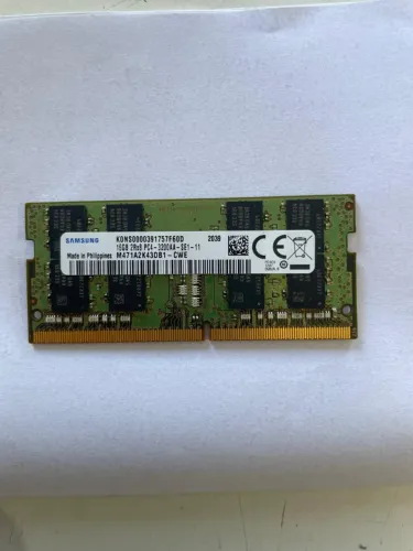 Memoria 16GB p/ notbook Ddr4 3200mhz samsung/ s/nova garantia e nf