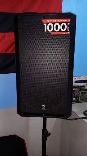 Caixa de Som MJ Audio 15? 1000W - Potência e Qualidade de Som