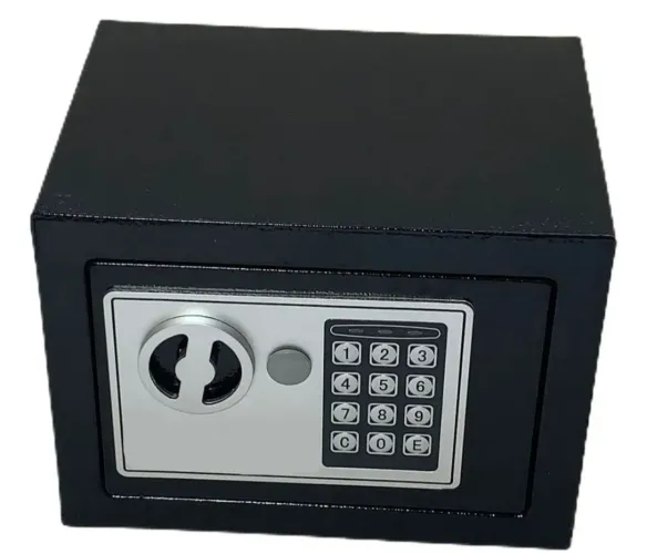 COFRE DIGITAL ELETRÔNICO COM SENHA E CHAVE