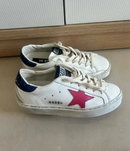Tênis golden goose hi star branco 37
