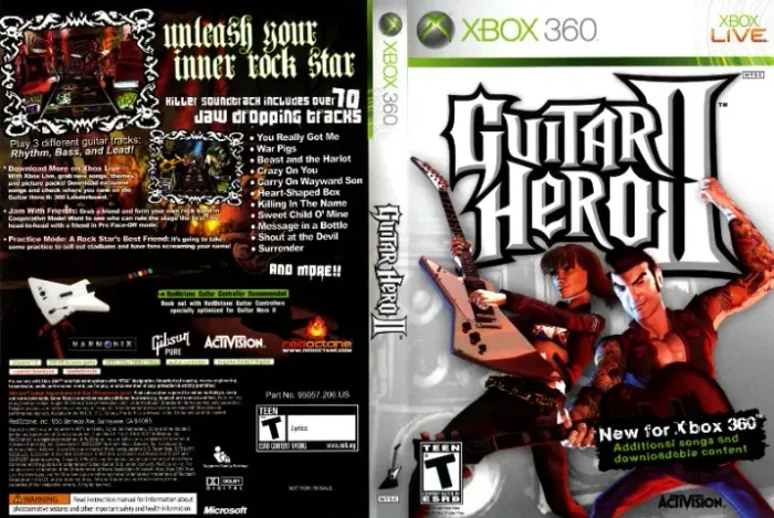 5 encartes xbox 360 -  Repro