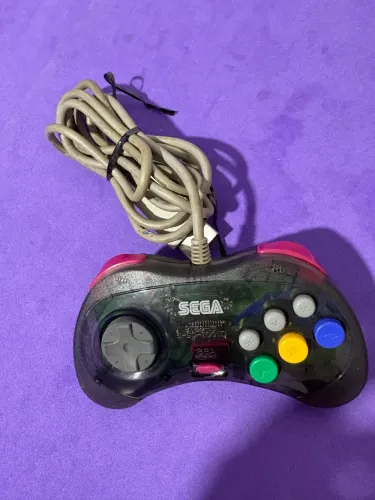 Controle sega saturn skeleton manete joystick
