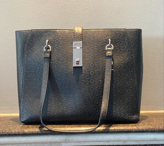 Bolsa Original Guess grande preta 
