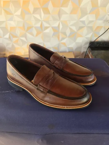 Sapato Casual Masculino Loafer Mood Aspen Café