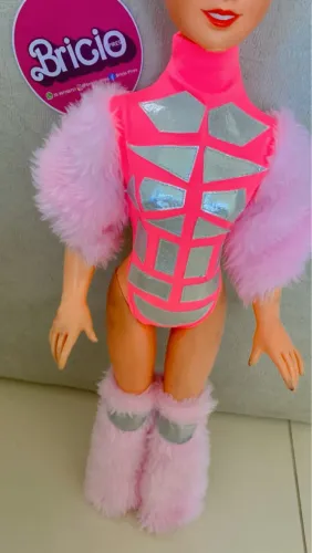 Roupinha boneca Xuxa média estrela mimo