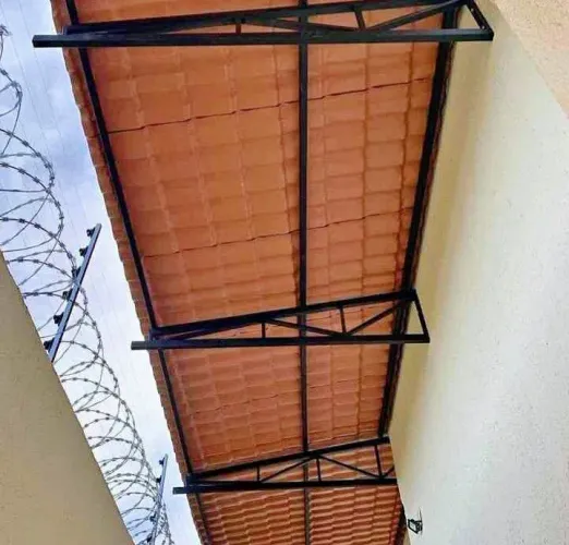 Fabrica toldo com telha de PVC