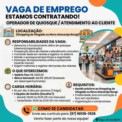 Atendimento em vendas