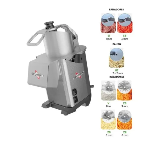 Processador de Alimentos PRO com 7 Discos 
