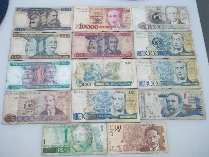 Cédulas antigas 
