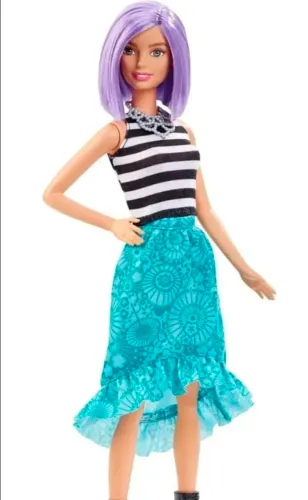 Boneca Barbie Fashionista 18 -Va-Va-Violet - 2015. Nova e Lacrada.