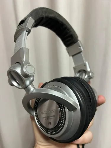 Fone de Ouvido Profissional DJ Technics RP-DH 1200 Made in Japan - Raridade