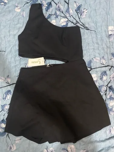 Macaquinho Preto Um Ombro Só Tam M Elegante 