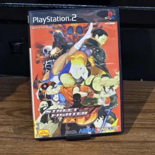 Jogo Street Fighter EX 3 PS2 Original Japonês