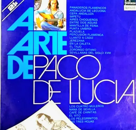 Álbum duplo A Arte de Paco de Lucia