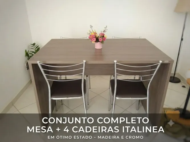 Mesa com cadeiras Italinea