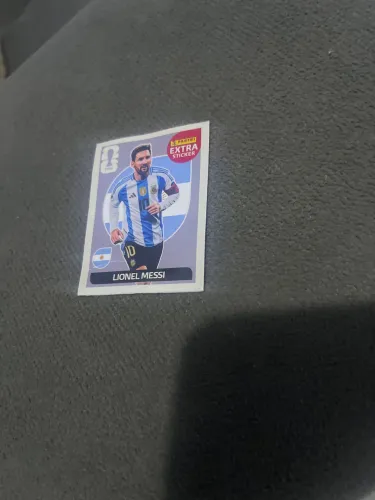 Figurinha do Messi prata copa do mundo 2026