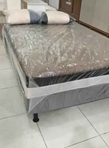 Cama box casal super luxo - Novo