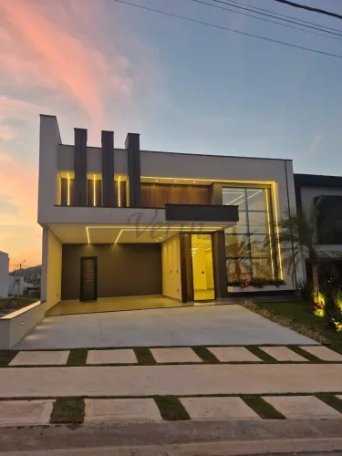 CASA DE ALTO PADRÃO À VENDA NO CONDOMÍNIO GRAN RESERVA INDAIATUBA/SP