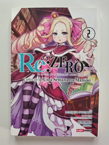 Re Zero - Capitulo 02 - Uma Semana na Mansão - Vol 02 (Usado)