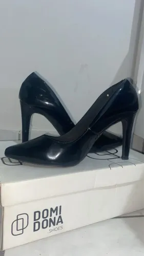 Scarpin Preto Verniz