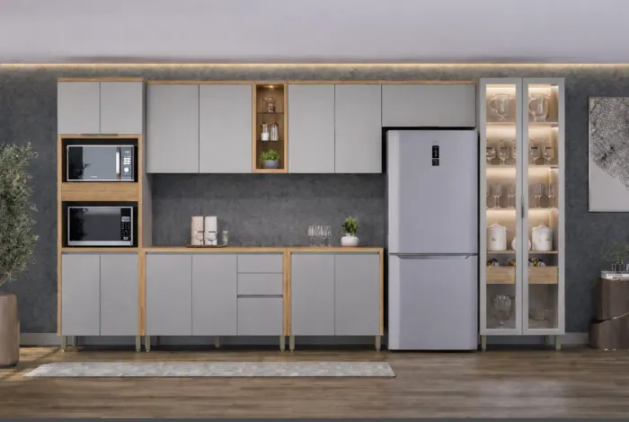 Cozinha Completa em MDF - Pronta Entrega