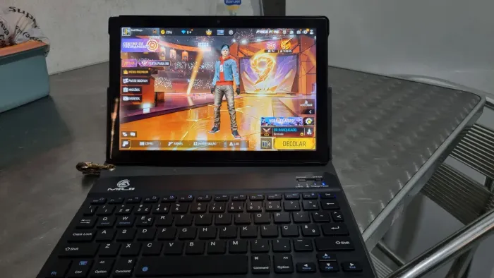 Tablet Milii Mil10 5G 10.1" 6GB RAM 256GB ROM Android 13 C/ Teclado e Caneta