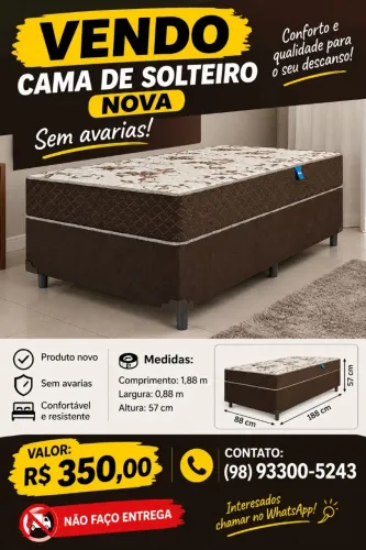 Cama de solteiro