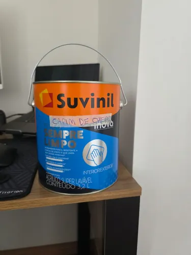 Tinta Acrilico Fosco 3,2L Suvinil Sempre Limpo Premium Lavável