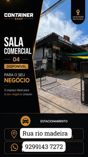 Ponto Comercial em Container. Para ramo alimentação ou loja. Vieiralves.