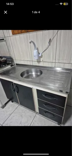 Balcão de pia + tampo