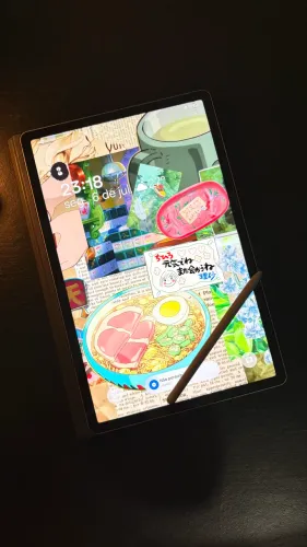 Tablet Samsung para estudos (Tab S9 FE +)