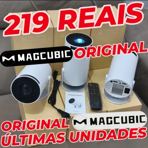 PROJETOR MAGCUBIC NOVOS ÚLTIMAS UNIDADES