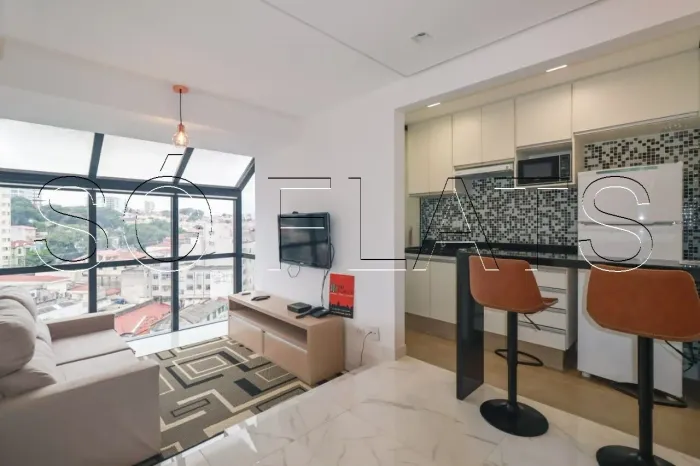 Santana a 600m do metrô | Flat 53m² com 2 dormitórios e lazer completo na Zona Norte