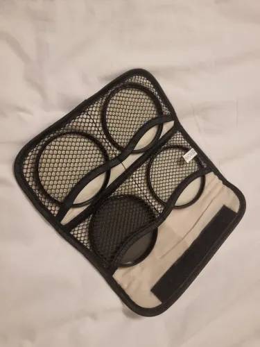 Conjunto de filtros 77mm HOYA e TIFFEN