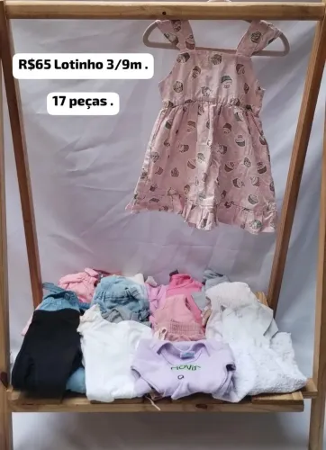 Lotinho menina 3/6m usadas em excelente estado Jacaraípe
