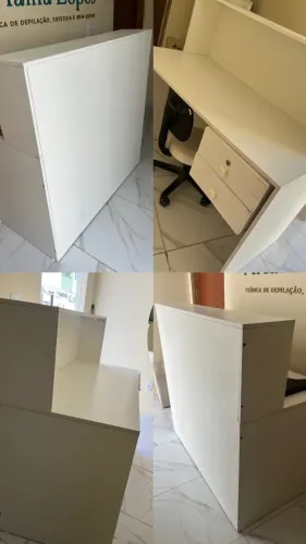 Balcão para recepção